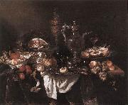 BEYEREN, Abraham van Banquet Still-Life gf Germany oil painting reproduction